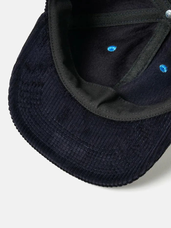 Baseball Hat In Navy Brisbane Cord Men Universal Works Hats