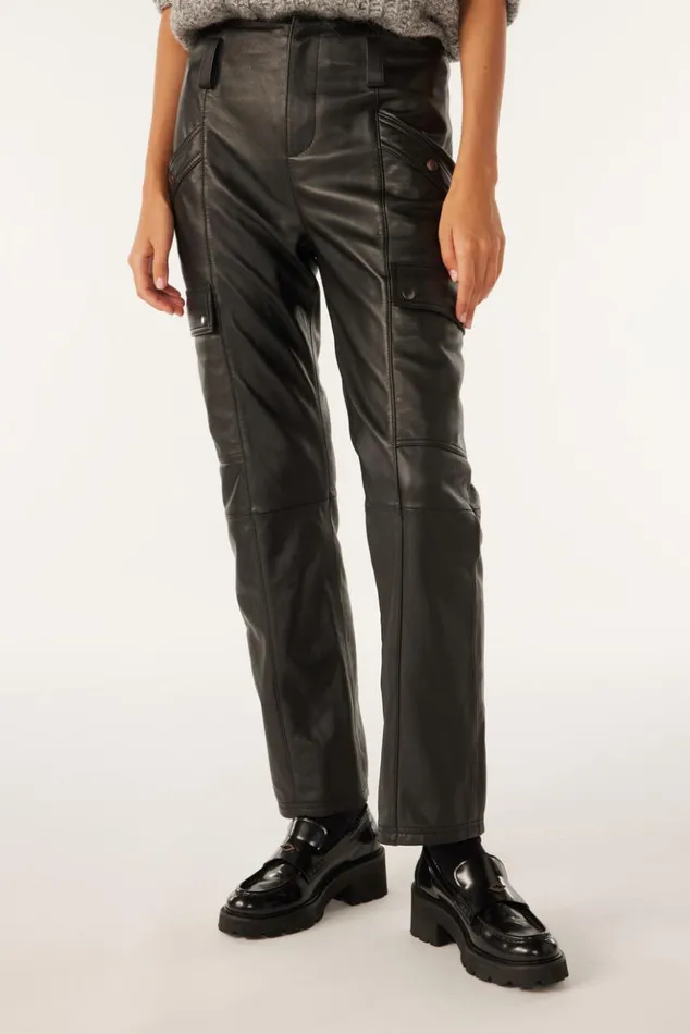 BigerLeather Pants Clothing Baandsh Pants and Jeans