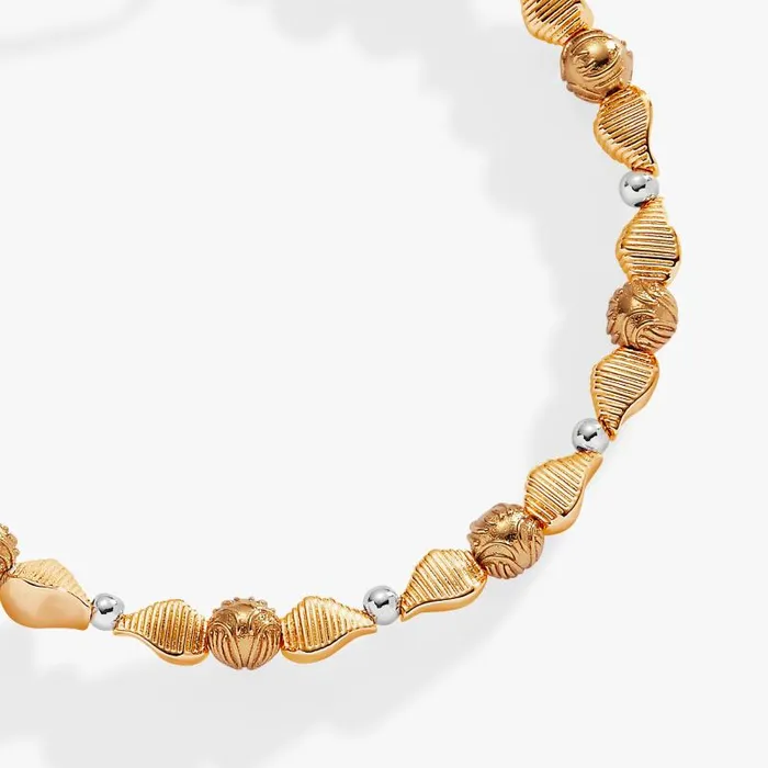 Bracelets Women Alex And Ani Harry Potter Golden Snitch Beaded Bangle Two Tone