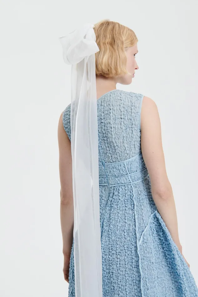 Cecilie Bahnsen Dresses Women LIA DRESS Misty Blue