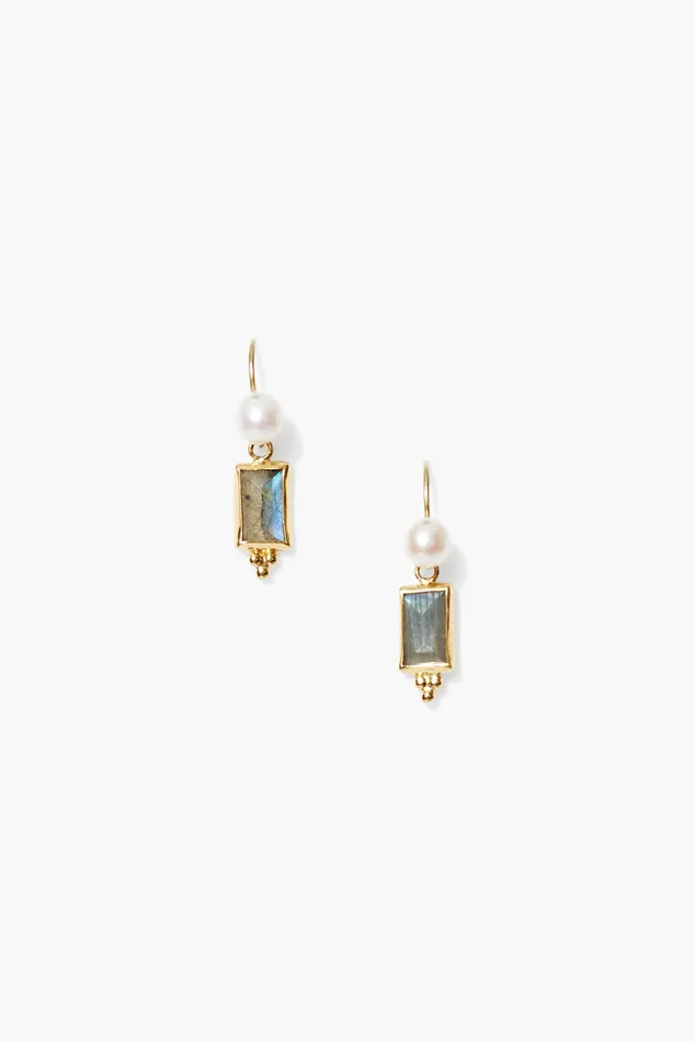 Chan Luu Earrings Clarey Earrings Labradorite 8211 Women