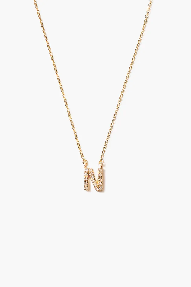 Chan Luu Necklaces 14k Gold And White Diamond Initial Necklace 8211 Women