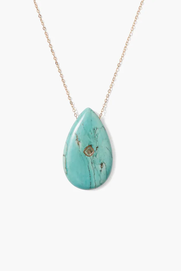 Chan Luu Necklaces 14k Temple Necklace Turquoise 8211 Women