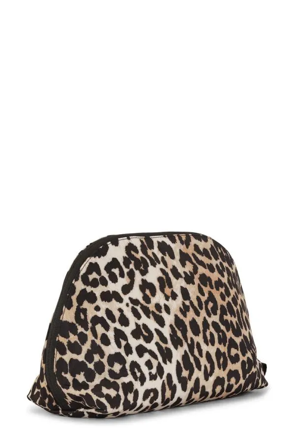 Clothing GANNI Leopard Print Tech Vanity Bag Leopard