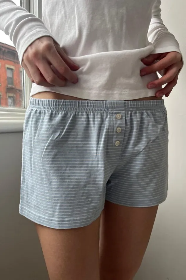 Clothing Keira Stripe Shorts Brandy Melville SHORTS and SKIRTS