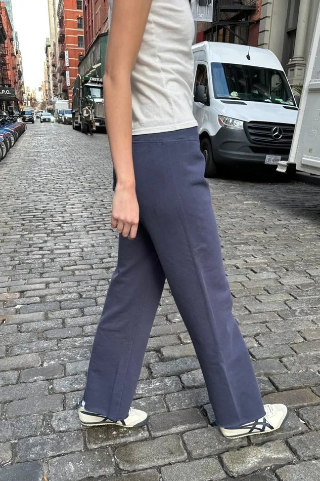 Clothing Rainey Cotton Sweatpants Brandy Melville SWEATPANTS and SWEATSHIRTS
