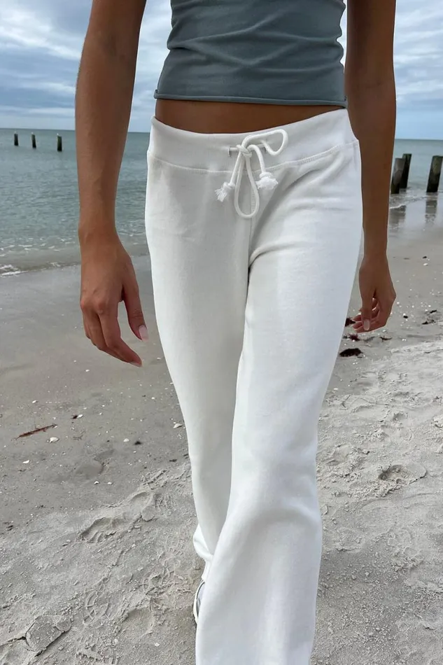 Clothing Rainey Cotton Sweatpants Brandy Melville SWEATPANTS and SWEATSHIRTS