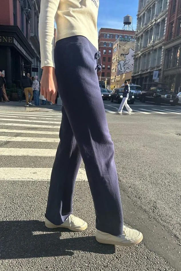 Clothing Rainey Cotton Sweatpants Brandy Melville SWEATPANTS and SWEATSHIRTS