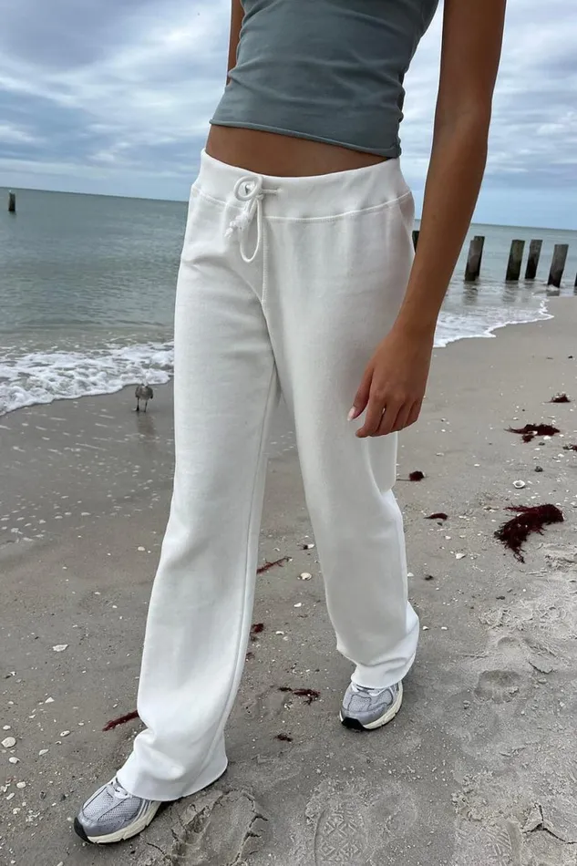 Clothing Rainey Cotton Sweatpants Brandy Melville SWEATPANTS and SWEATSHIRTS