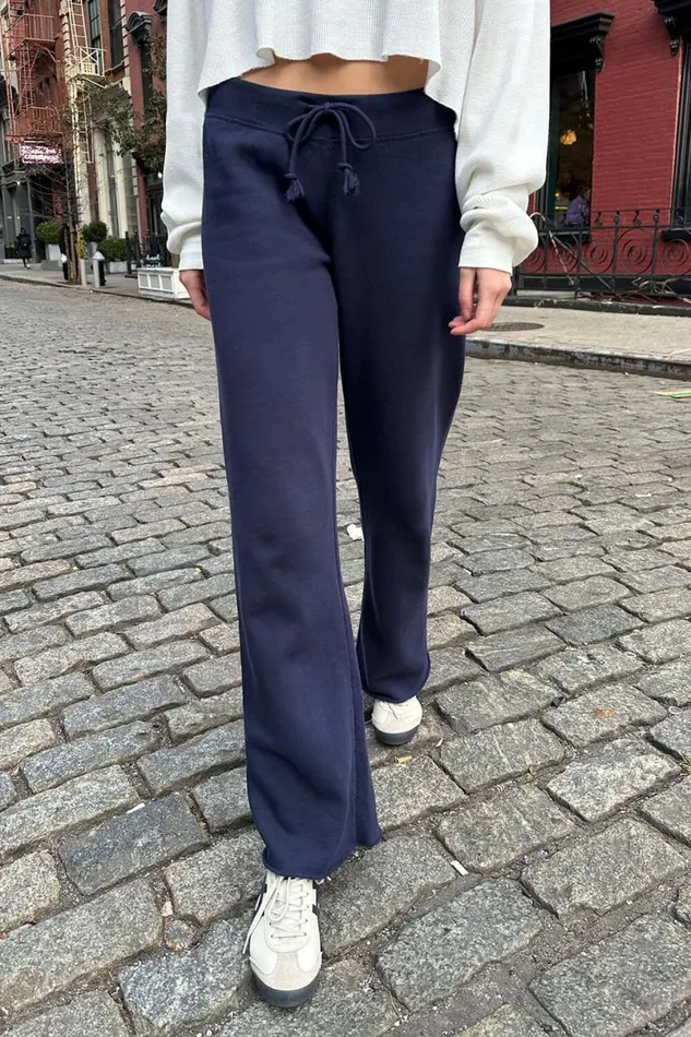 Clothing Rainey Cotton Sweatpants Brandy Melville SWEATPANTS and SWEATSHIRTS