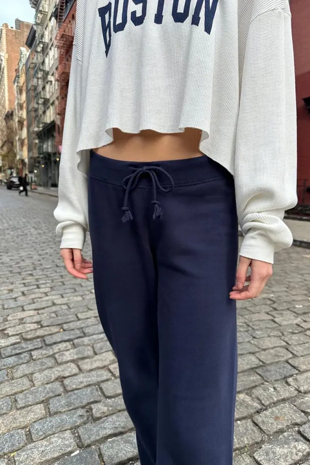 Clothing Rainey Cotton Sweatpants Brandy Melville SWEATPANTS and SWEATSHIRTS