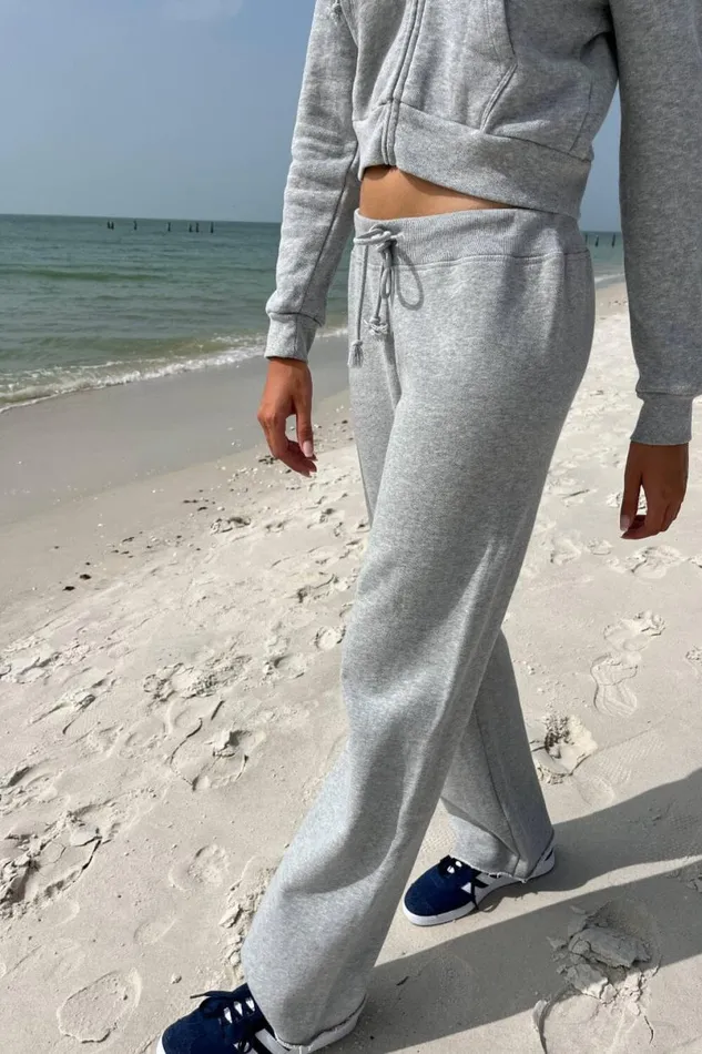Clothing Rainey Cotton Sweatpants Brandy Melville SWEATPANTS and SWEATSHIRTS