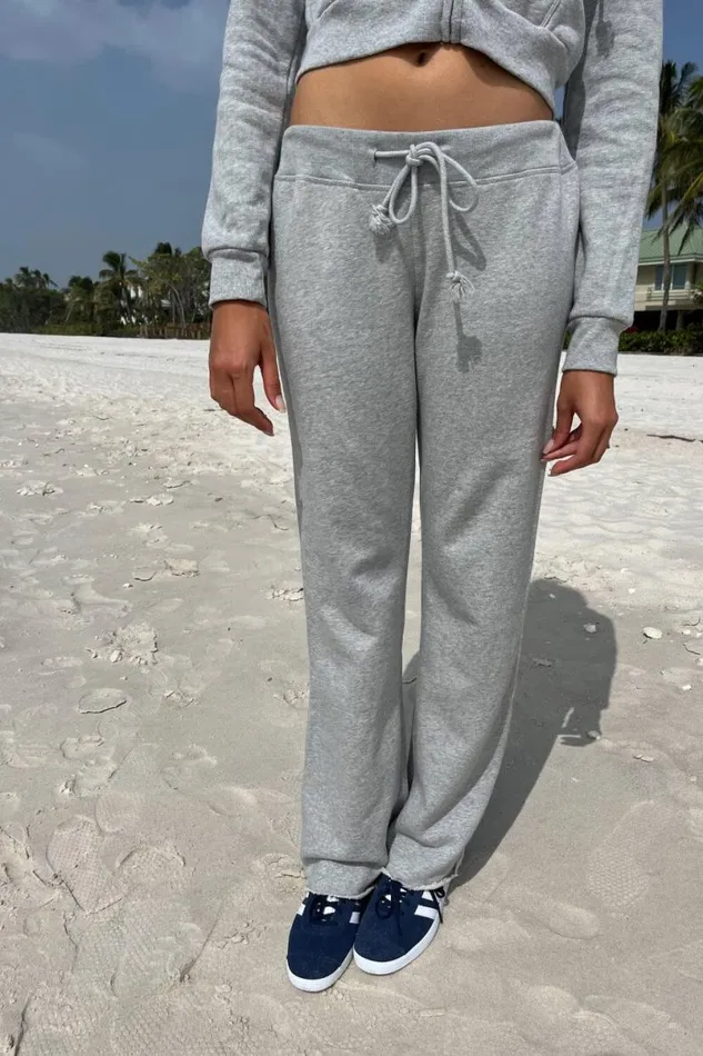 Clothing Rainey Cotton Sweatpants Brandy Melville SWEATPANTS and SWEATSHIRTS