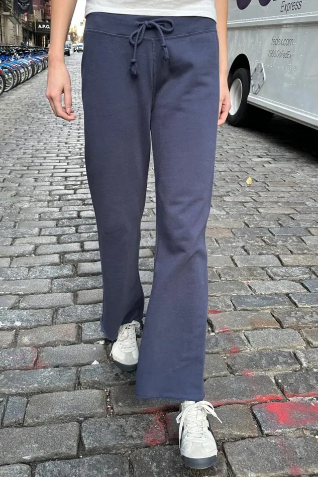 Clothing Rainey Cotton Sweatpants Brandy Melville SWEATPANTS and SWEATSHIRTS
