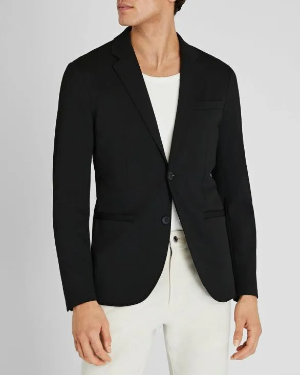 Club Monaco Blazers and Suiting Deconstructed Pique Knit Blazer Black 8211 Men Club Monaco Blazers and Suiting Deconstructed Pique Knit Blazer Black 8211 Men