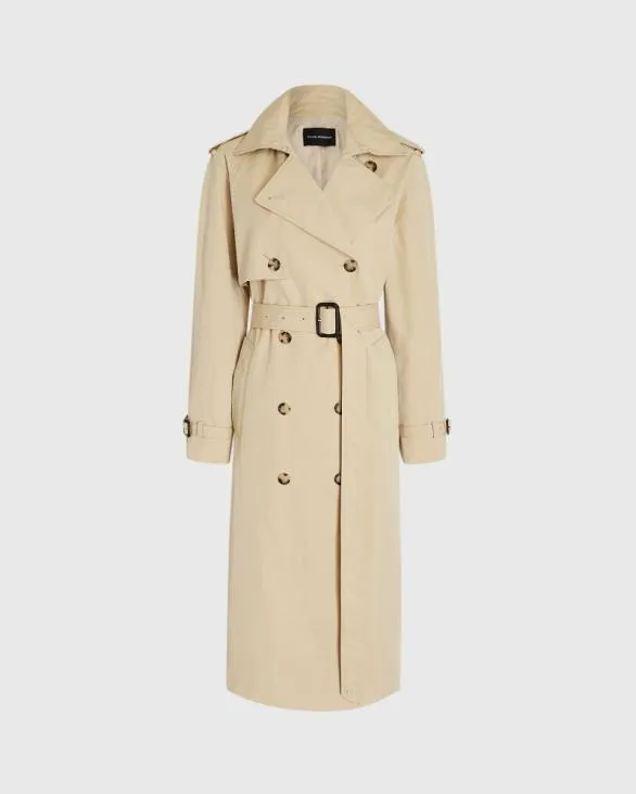 Club Monaco Jackets and Coats Monaco Trench Birch Wood 8211 Women