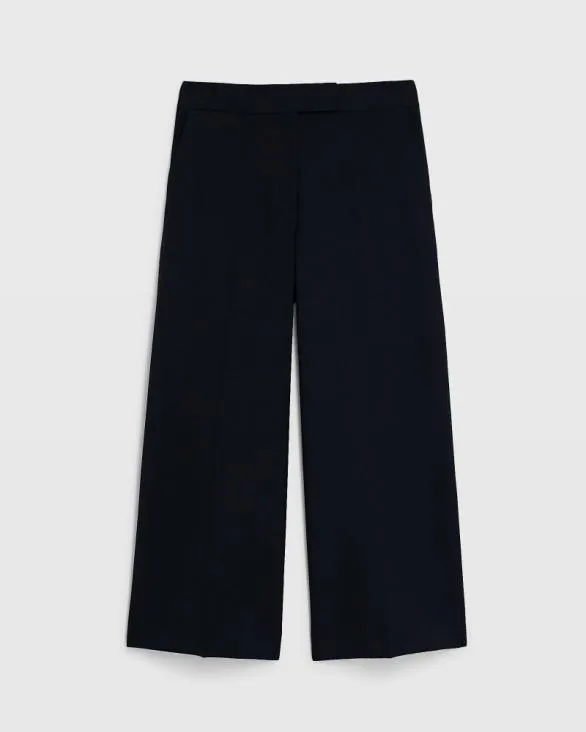 Club Monaco Pants WideLeg Borrem Pant Navy 8211 Women