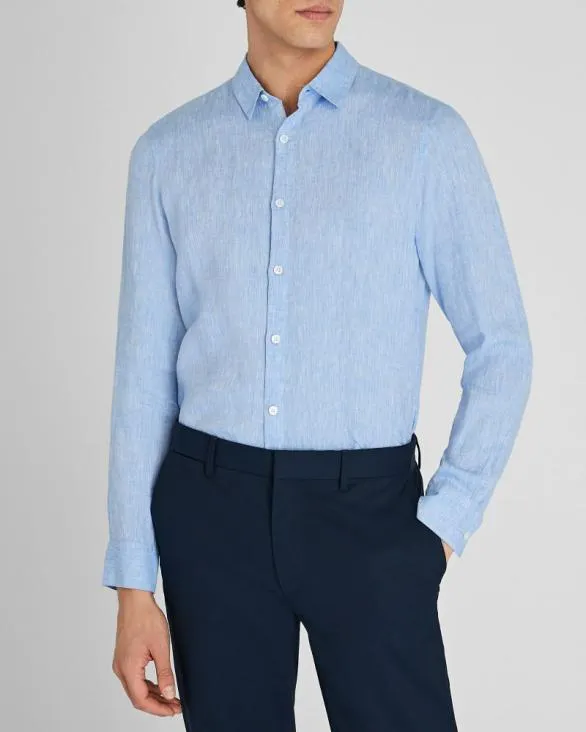 Club Monaco Shirts Carlo Bassetti Italian Linen Shirt Light Blue Base 8211 Men Club Monaco Shirts Carlo Bassetti Italian Linen Shirt Light Blue Base 8211 Men