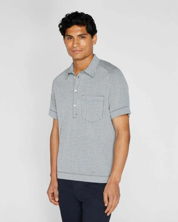 Club Monaco Shirts Seersucker Knit Popover White 8211 Men