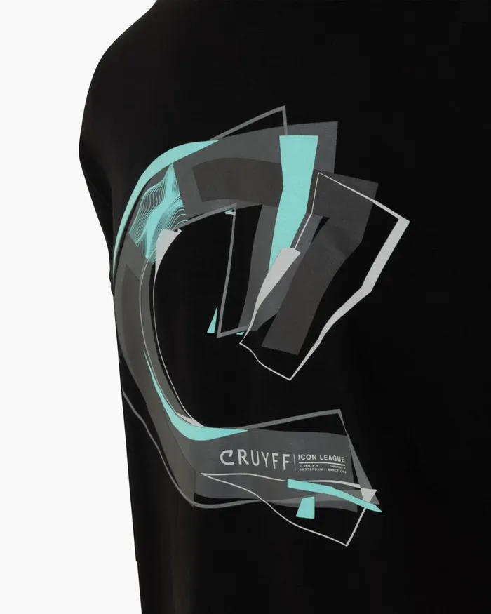 Cruyff CTee Black Men TShirts and Polo039s Cruyff CTee Black Men TShirts and Polo039s