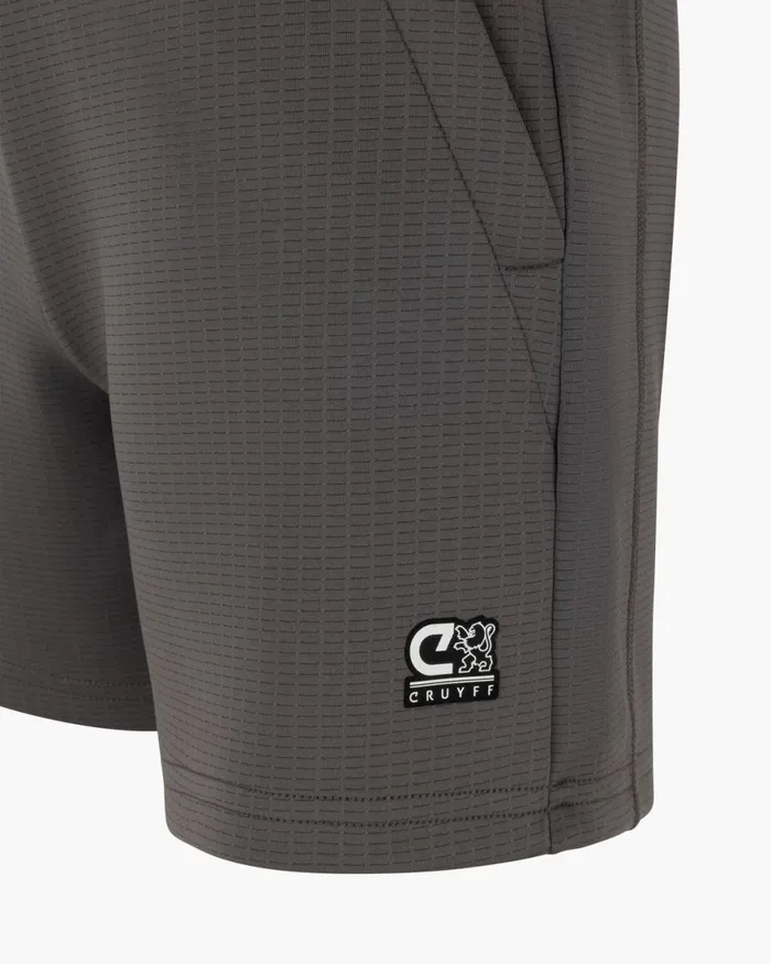 Cruyff Vital Shorts Grey Junior Bottoms