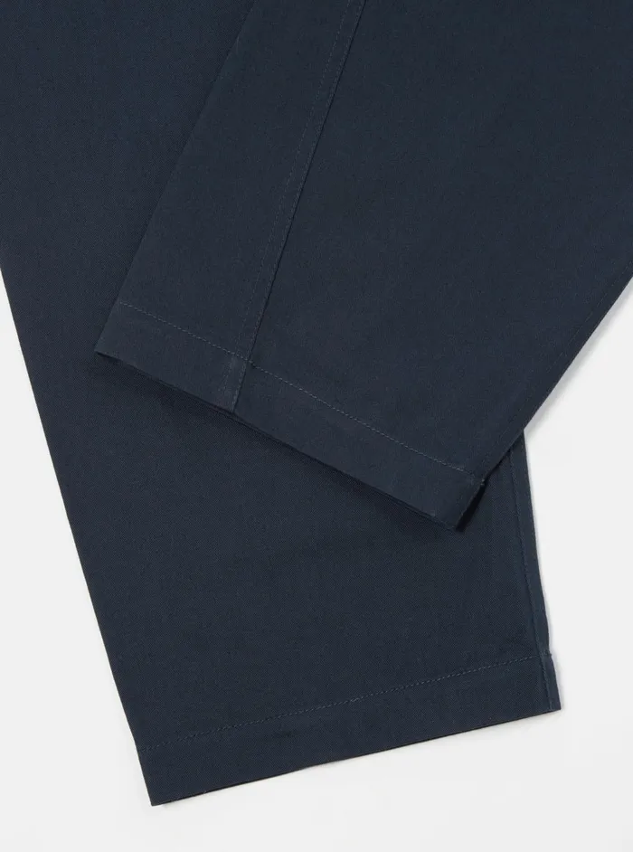 Curved Pant In Navy Twill Men Universal Works Suiting