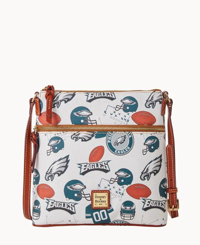 Dooney and Bourke Crossbodies NFL Eagles Crossbody Eagles 8211 WomenMen