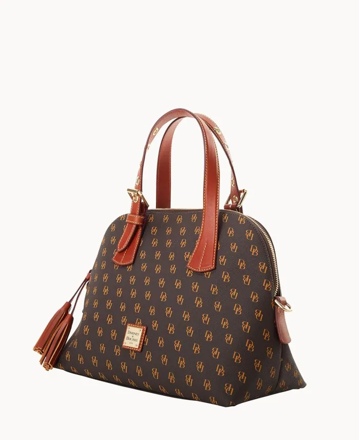 Dooney and Bourke Satchels Gretta Small Audrey Brown Tmoro 8211 WomenMen