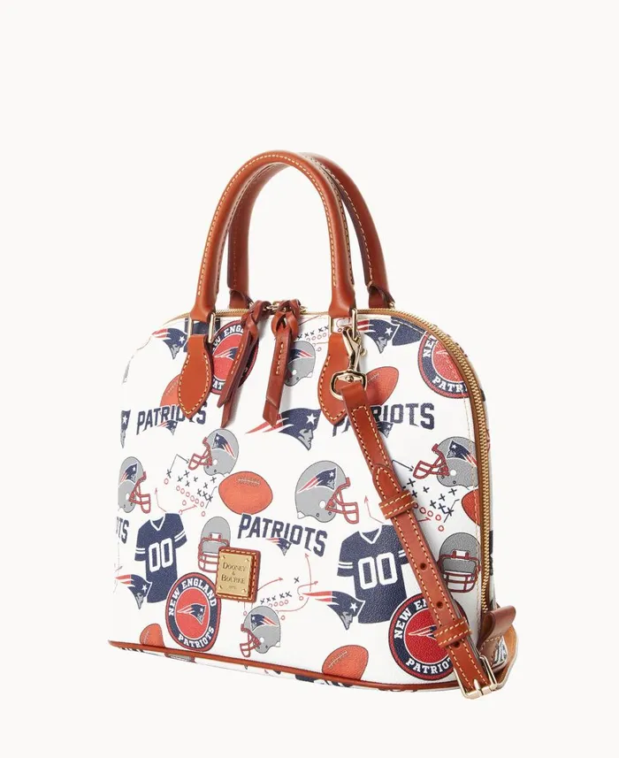 Dooney and Bourke Satchels NFL Patriots Zip Zip Satchel Patriots 8211 WomenMen Dooney and Bourke Satchels NFL Patriots Zip Zip Satchel Patriots 8211 WomenMen