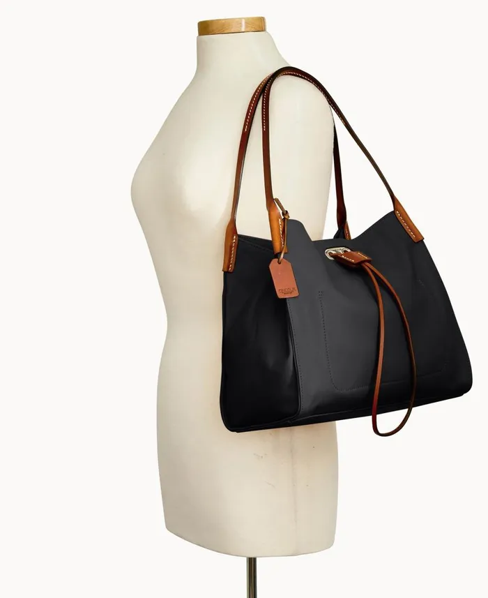 Dooney and Bourke Shoulder Bags Oncour Elba Small Full Up Two Black 8211 WomenMen Dooney and Bourke Shoulder Bags Oncour Elba Small Full Up Two Black 8211 WomenMen