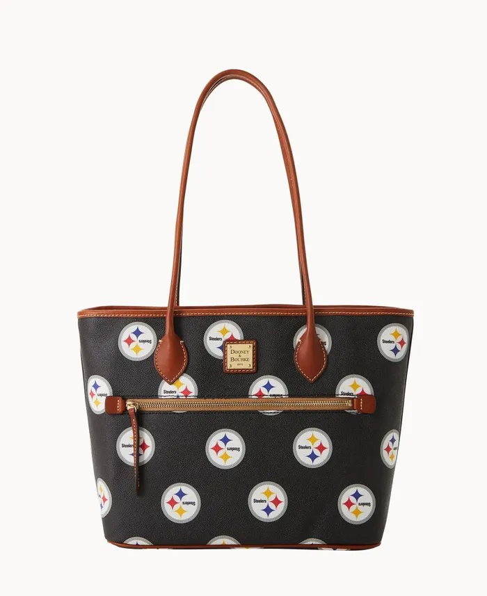 Dooney and Bourke Totes NFL Steelers Tote Steelers 8211 WomenMen