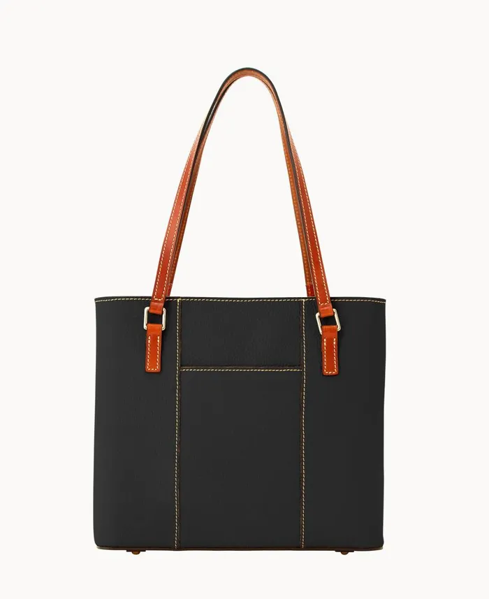 Dooney and Bourke Totes Pebble Grain Small Lexington Black 8211 WomenMen