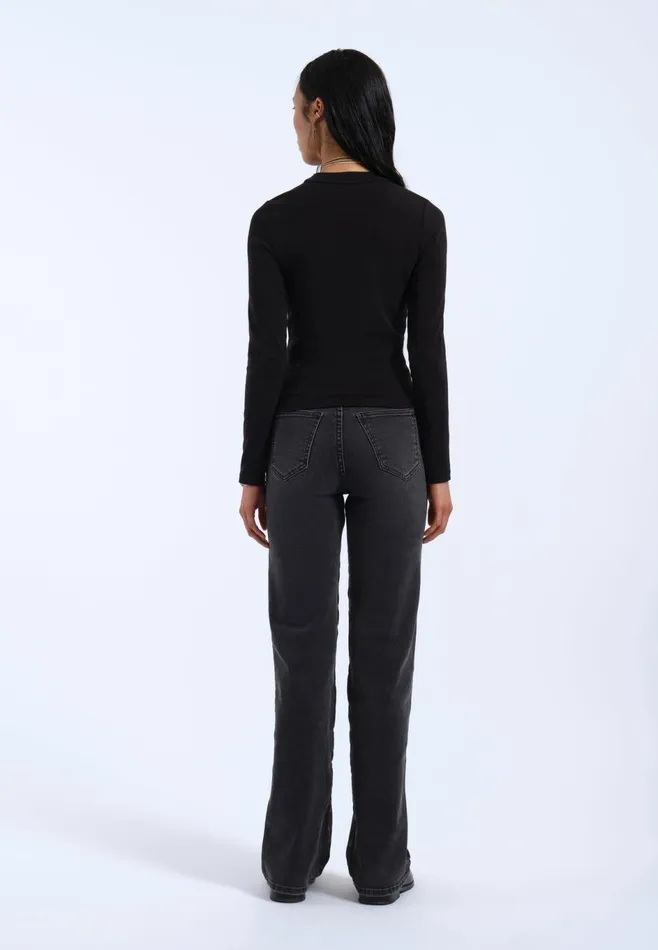 Dr Denim Longsleeves Women Stella Top 8211 Black Black
