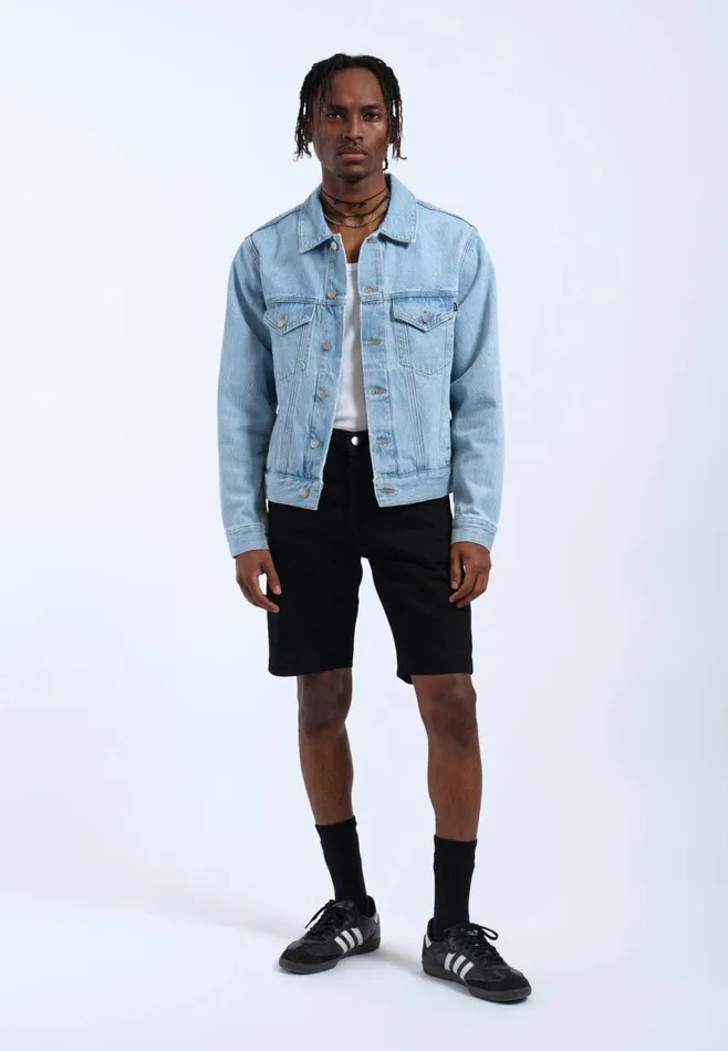 Dr Denim Outerwear Women Joey Trucker Jacket 8211 Stream Light Retro Stream Light Retro
