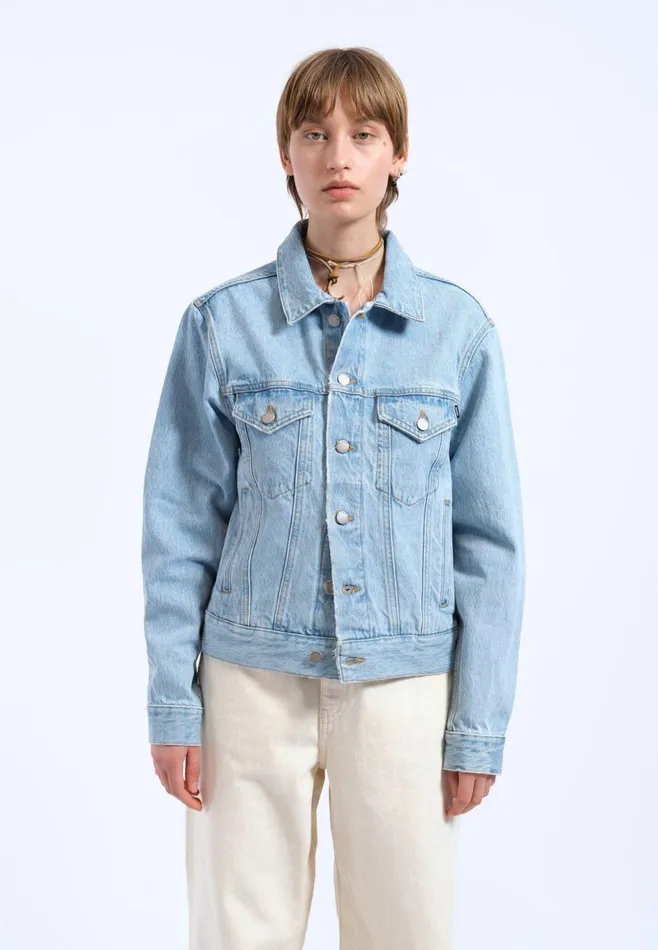 Dr Denim Outerwear Women Joey Trucker Jacket 8211 Stream Light Retro Stream Light Retro