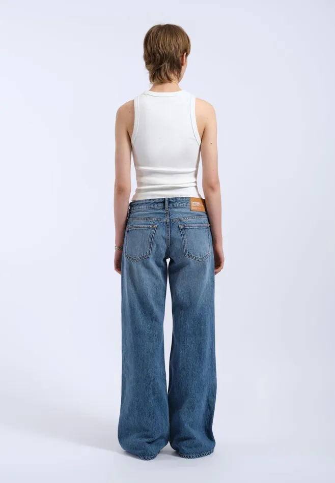 Dr Denim Tees and Tanks Women Etta Top 8211 Off White Off White