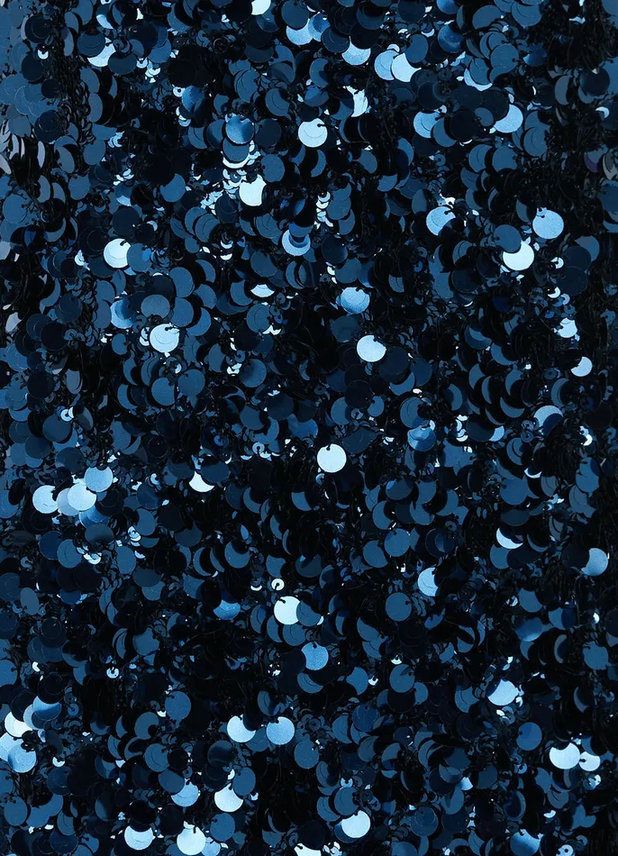 Dresses and Jumpsuits Talia Sequin Mini Dress 8211 Midnight Blue LEO LIN Women