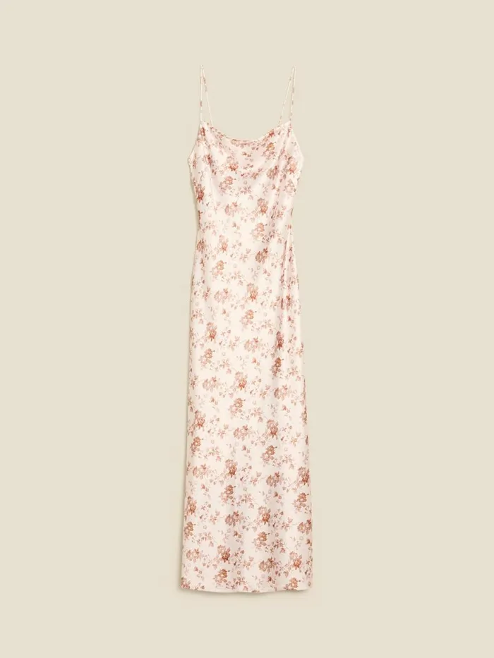 Dresses and Skirts Women Holzweiler Eila Print Dress Lt Brown Mix