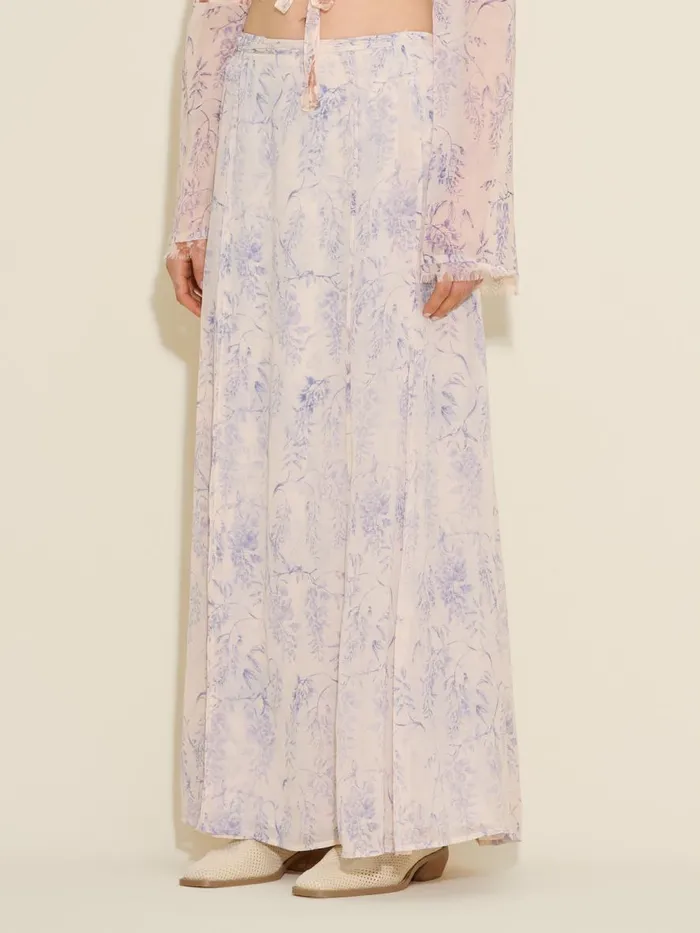 Dresses and Skirts Women Holzweiler Ivy Print Wrap Skirt Lilac Mix