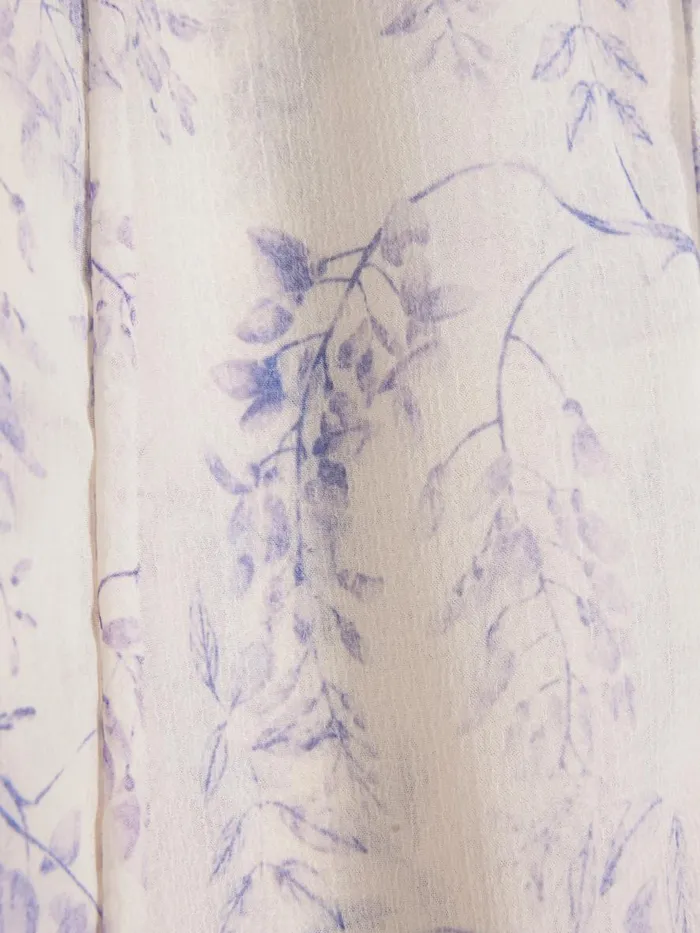 Dresses and Skirts Women Holzweiler Ivy Print Wrap Skirt Lilac Mix