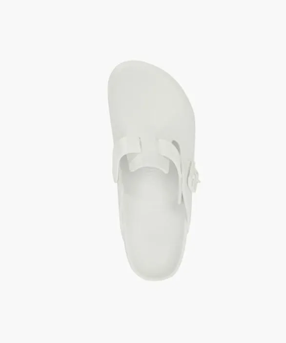 Dune London Flat Shoes Women Boston Eva Sand White Boston EVA Clogs White