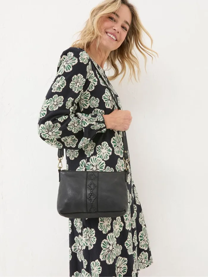 Fat Face Bags and Purses Eve Black Crossbody Bag 8211 Women