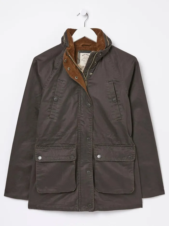 Fat Face Coats and Jackets Brown Sussex Heritage Coat 8211 Women