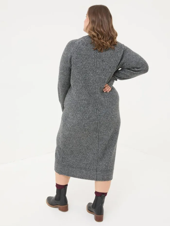 Fat Face Dresses Charcoal Grey Maddy Knit Dress 8211 Women