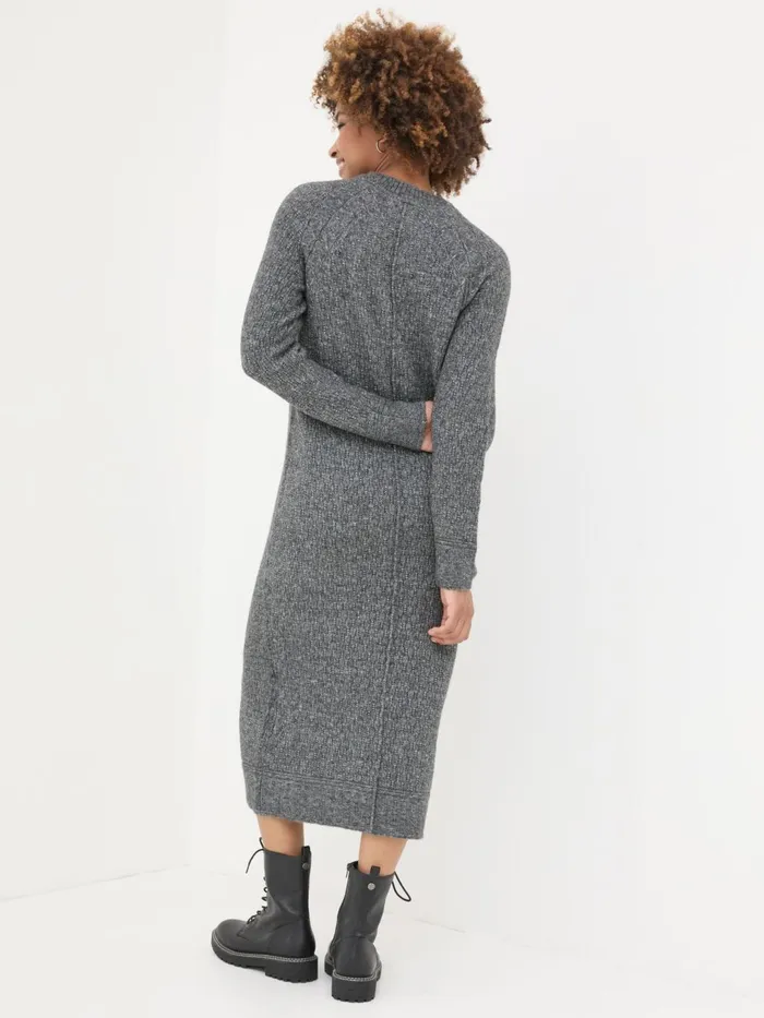 Fat Face Dresses Charcoal Grey Maddy Knit Dress 8211 Women