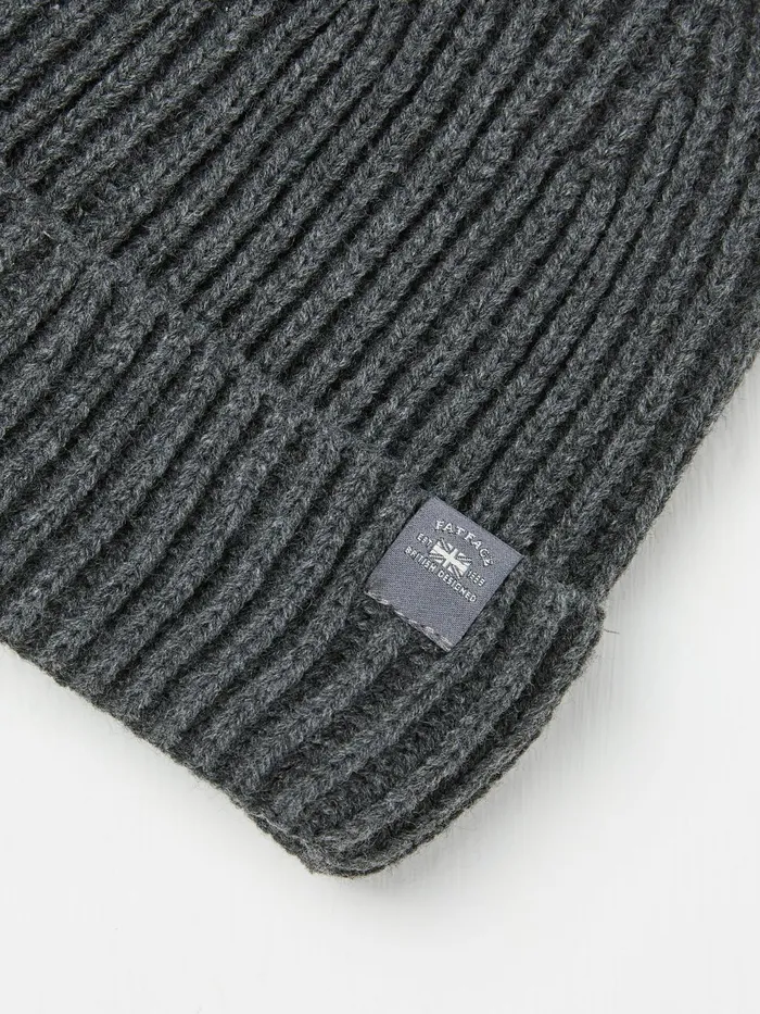 Fat Face Hats Charcoal Grey Plaited Beanie 8211 Men Fat Face Hats Charcoal Grey Plaited Beanie 8211 Men