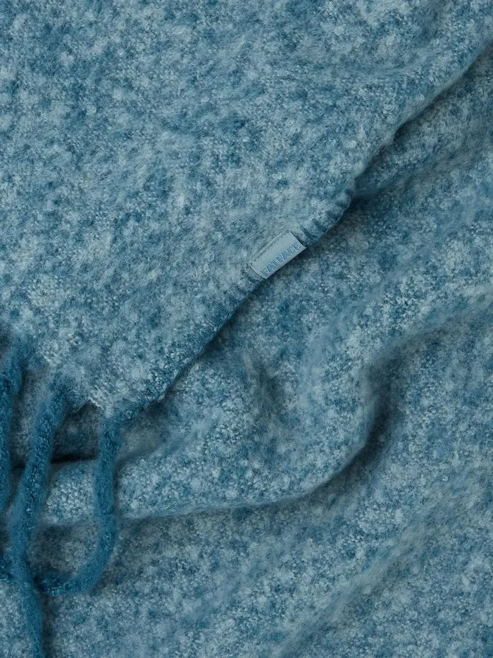 Fat Face Scarves Blue Boucle Scarf 8211 Women