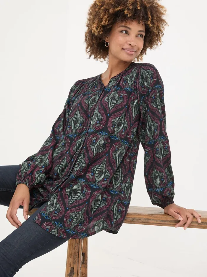 Fat Face Tops and TShirts Multi Lizzie Tunic Top 8211 Women