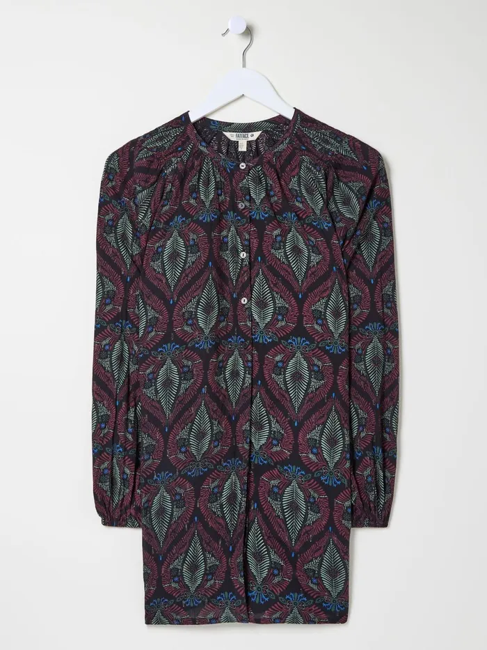 Fat Face Tops and TShirts Multi Lizzie Tunic Top 8211 Women