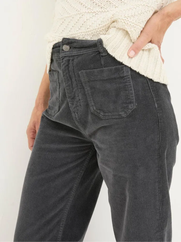 Fat Face Trousers and Leggings Keswick Charcoal Grey Wide Leg Crop Jeans 8211 Women Fat Face Trousers and Leggings Keswick Charcoal Grey Wide Leg Crop Jeans 8211 Women